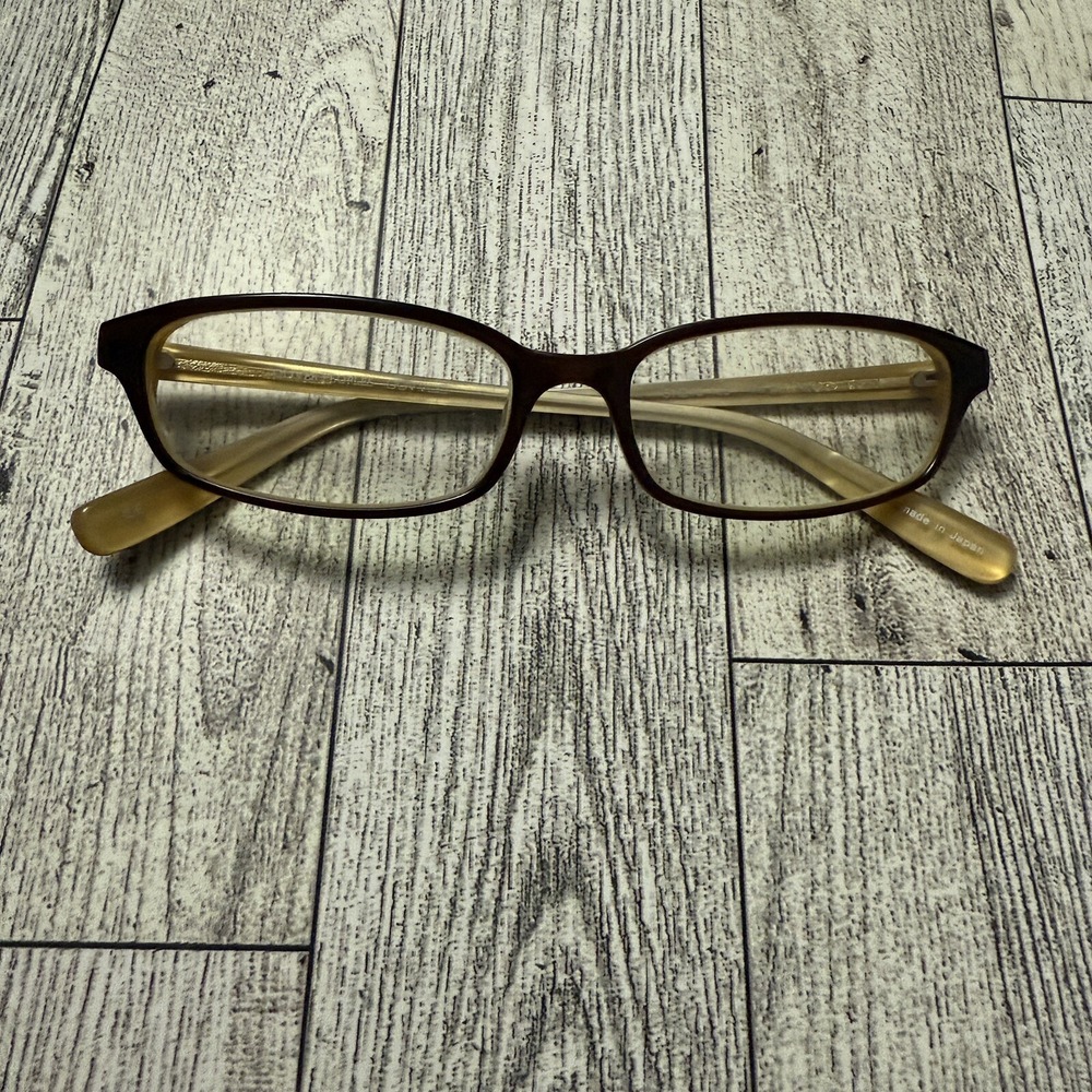 New Authentic Oliver Peoples Maria MN Eyeglass Frames Brown 51-16mm 135 Japan